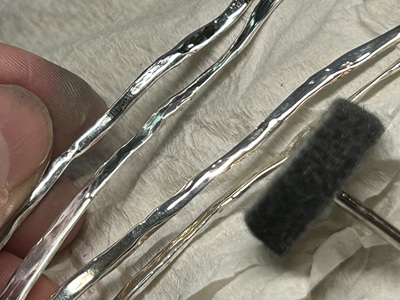 最終仕上げのバフ掛け