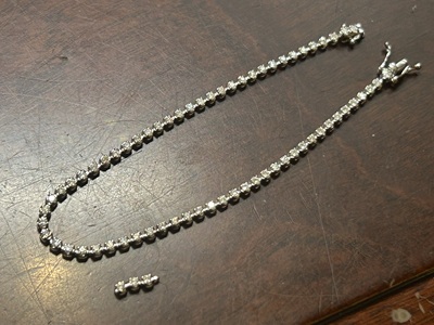 加工し終えたブレスレット